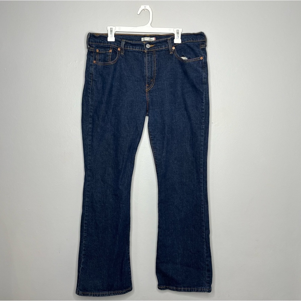 Vintage Levi’s 515 Bootcut Flare Dark Wash Denim Blue Jeans FF